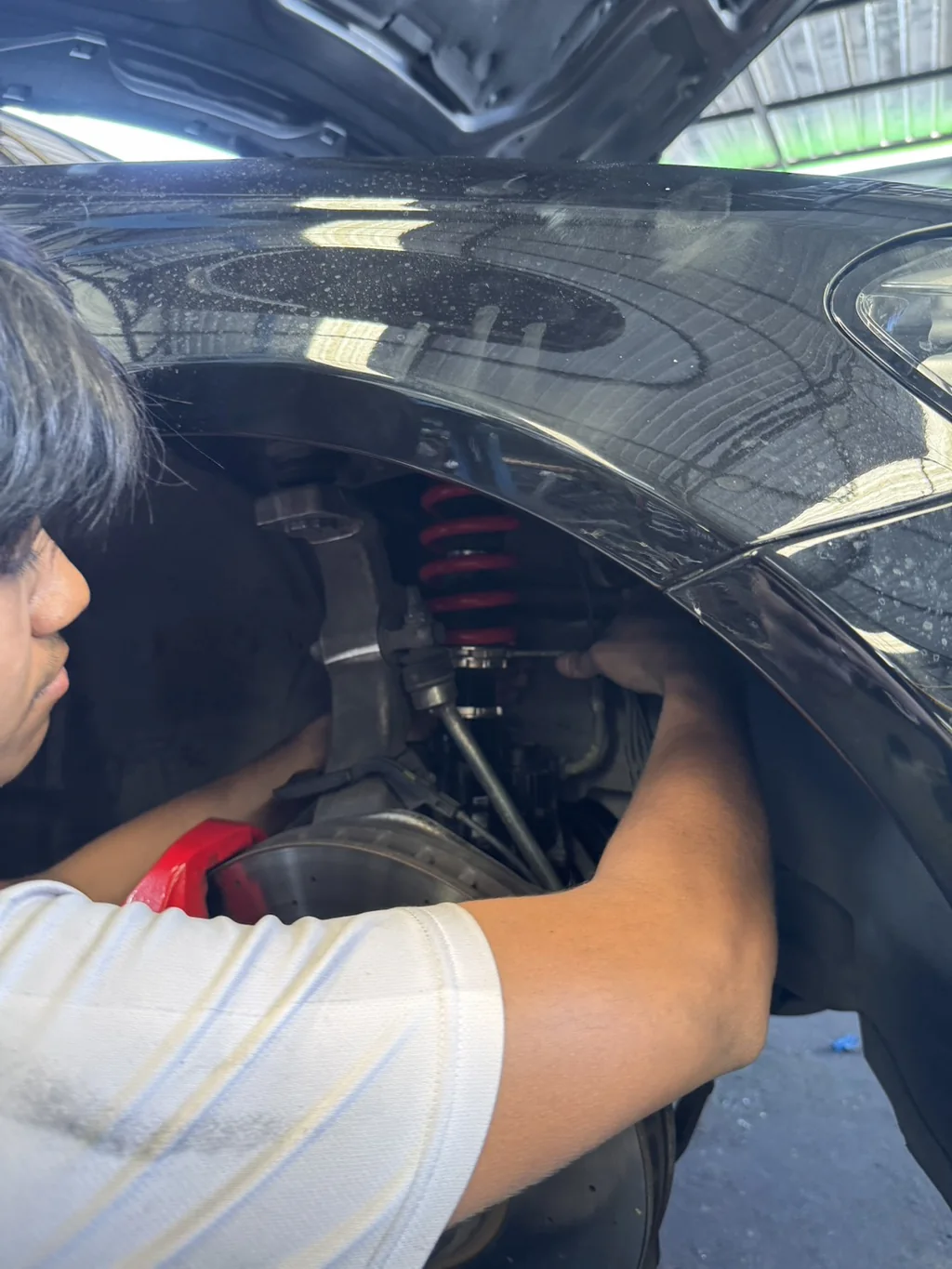 งานติดตั้งโช๊ค H-Drive Euro Spec ใน Mercedes-Benz W205